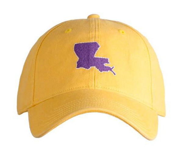 Kids Louisiana Baseball Hat - Yellow